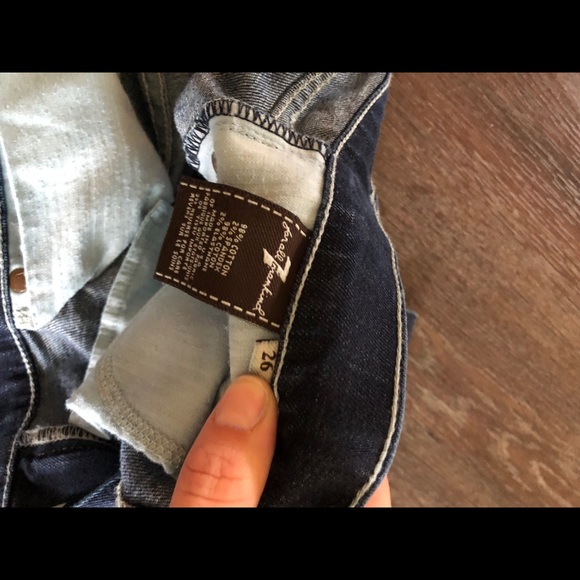 7 For All Mankind Jeans Size 26 - Picture 5 of 5